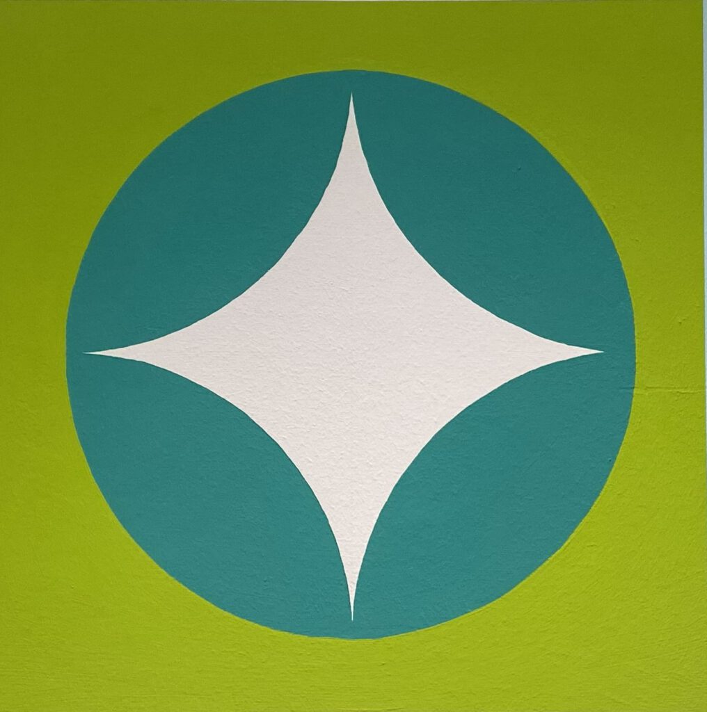 stern gruener hintergrund